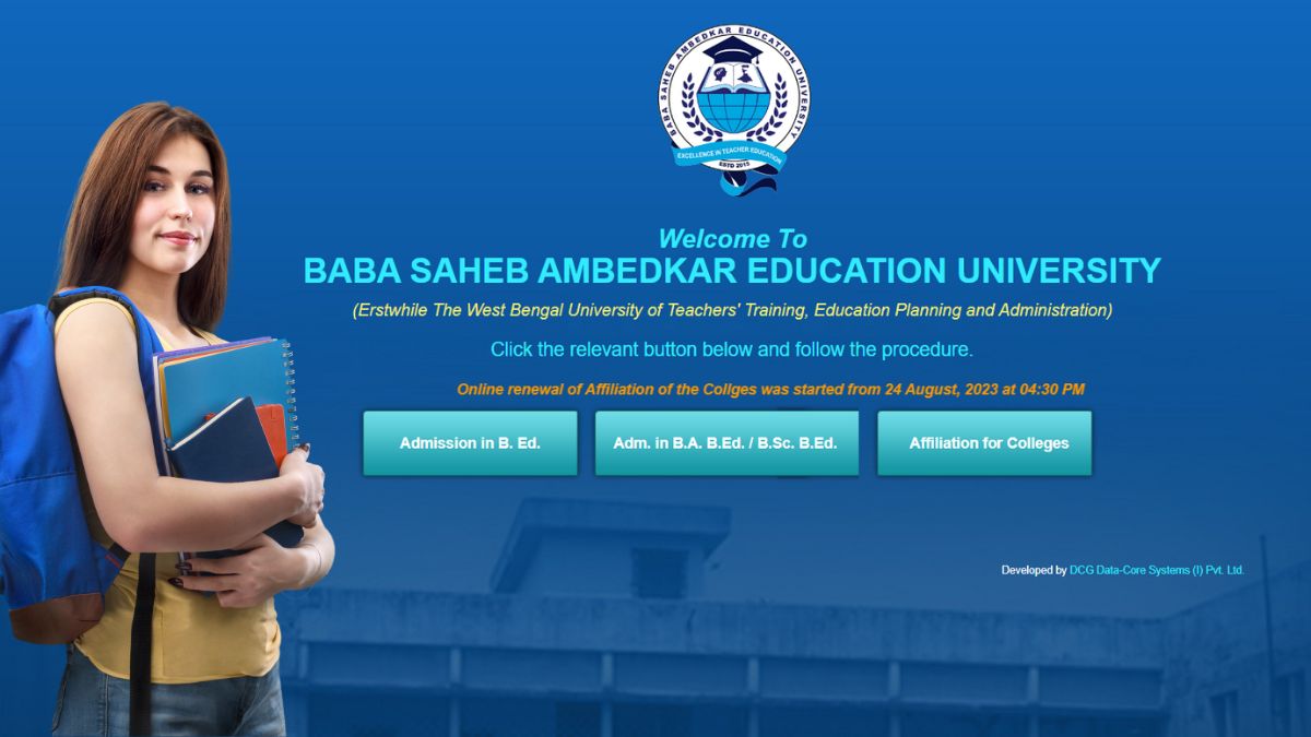 Baba Saheb Ambedkar Education University Student