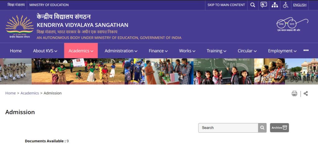 How To Apply For Kvsangathan.nic.in Admission 2024-25
