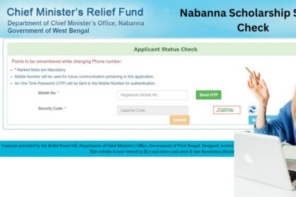 How To Check Nabanna Scholarship Application Status Online