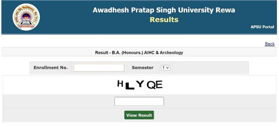 How To Download Awadhesh Pratap Singh University Result 2023.