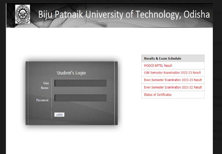 How To Download The Bput Exam Result 2024