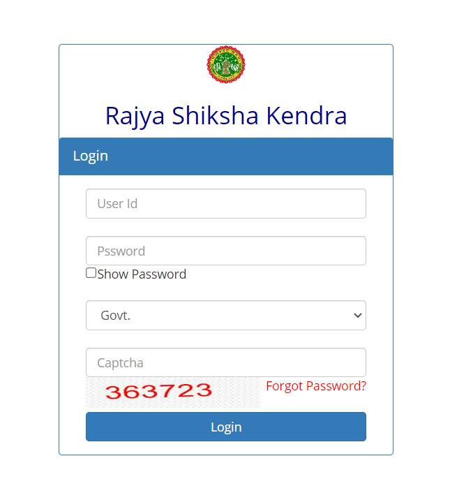 How To Rajya Shiksha Kendra Madhya Pradesh Login