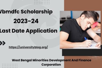 Wbmdfc Scholarship 2023-24