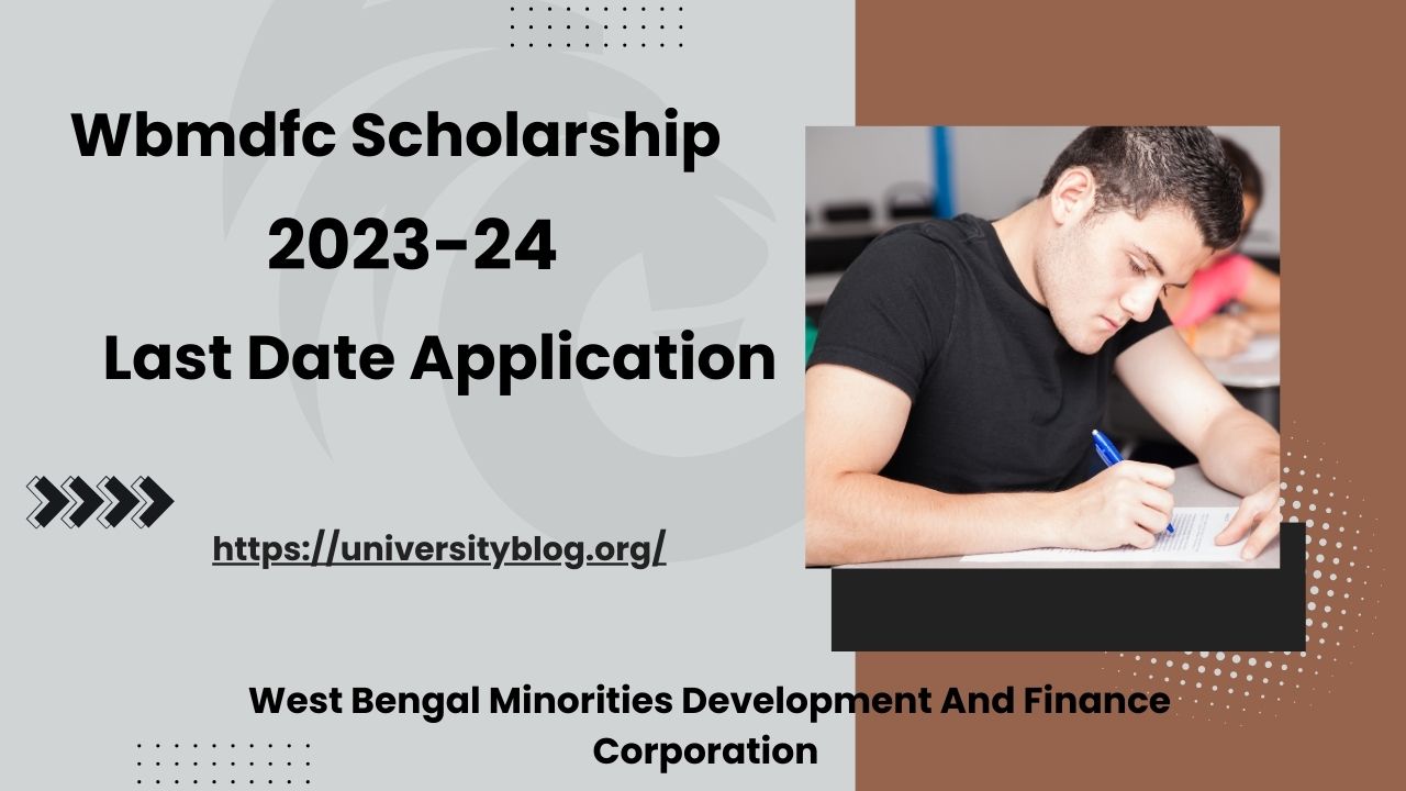 Wbmdfc Scholarship 2023-24
