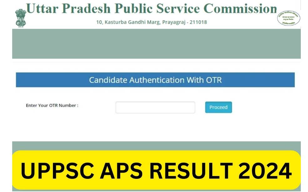 How To Check UPPSC APS Result 2024