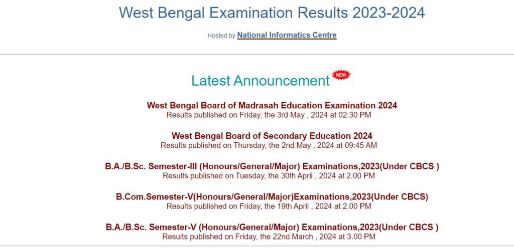 How To Download Wb Hs Result 2024 From Wbresults.Nic.In