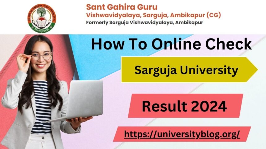 How To Online Check Sarguja University Result 2024