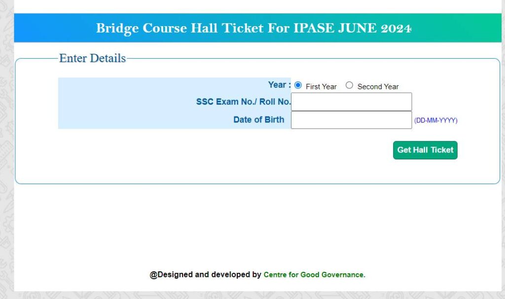 How to Download the TS Inter Hall Ticket 2024