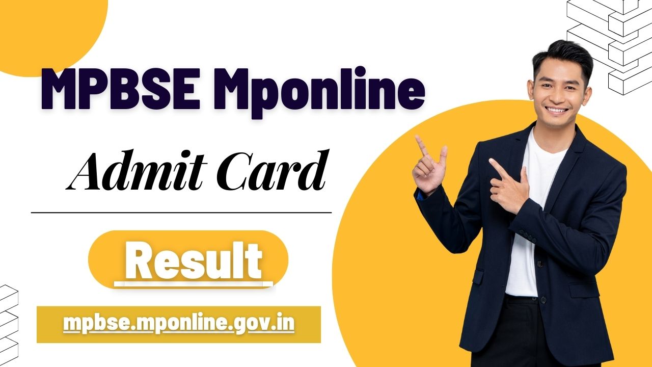MPBSE Mponline Admit Card & Result