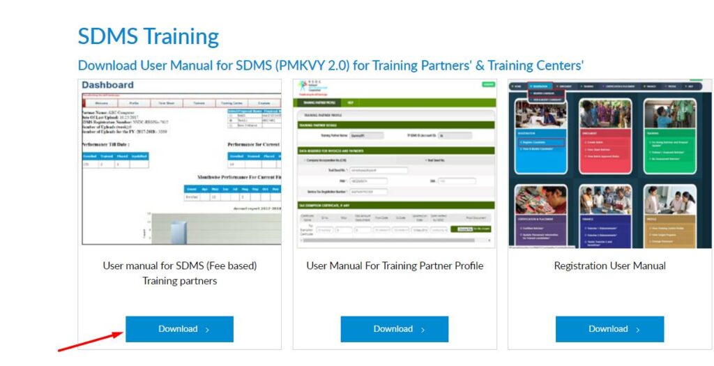 SDMS IOCL Training Pdf Download