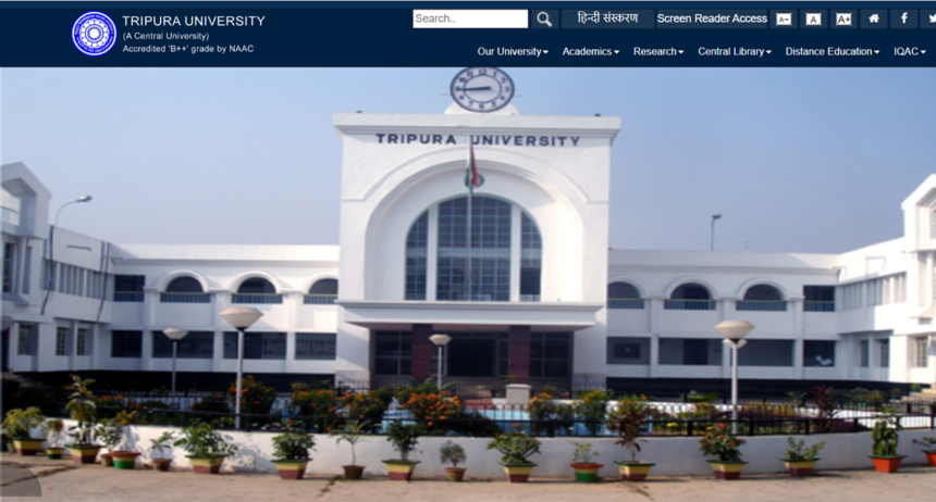 Tripura University Question Paper 2018 PDF