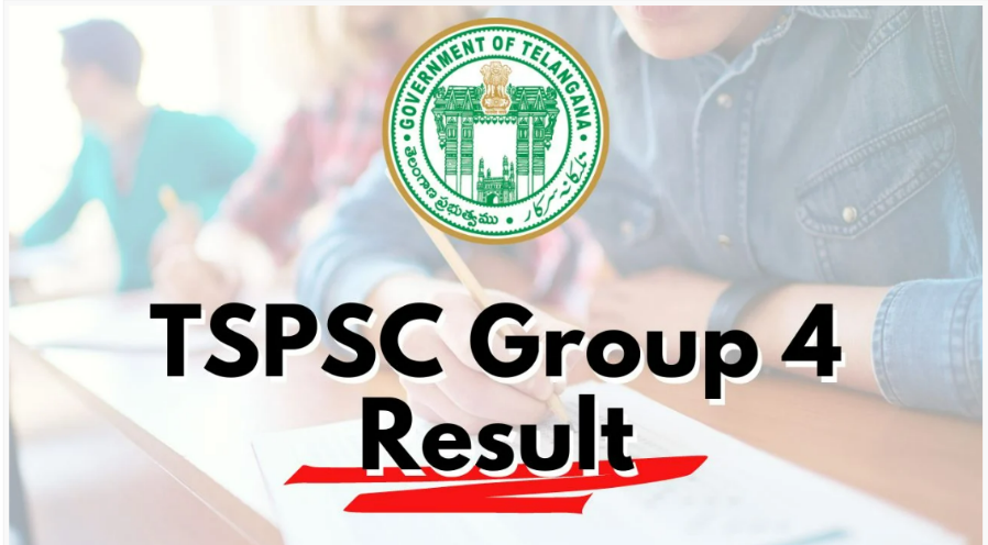 TSPSC Group 4 Result 2024