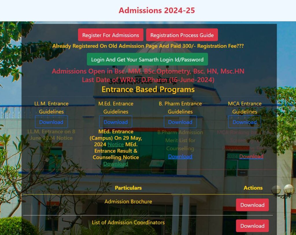 How To Apply Kanpur University Admission