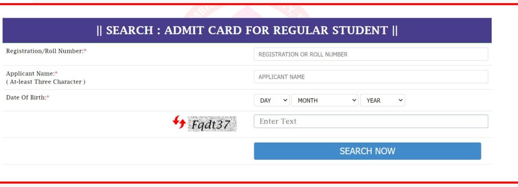 How To Msu Admit Card Download