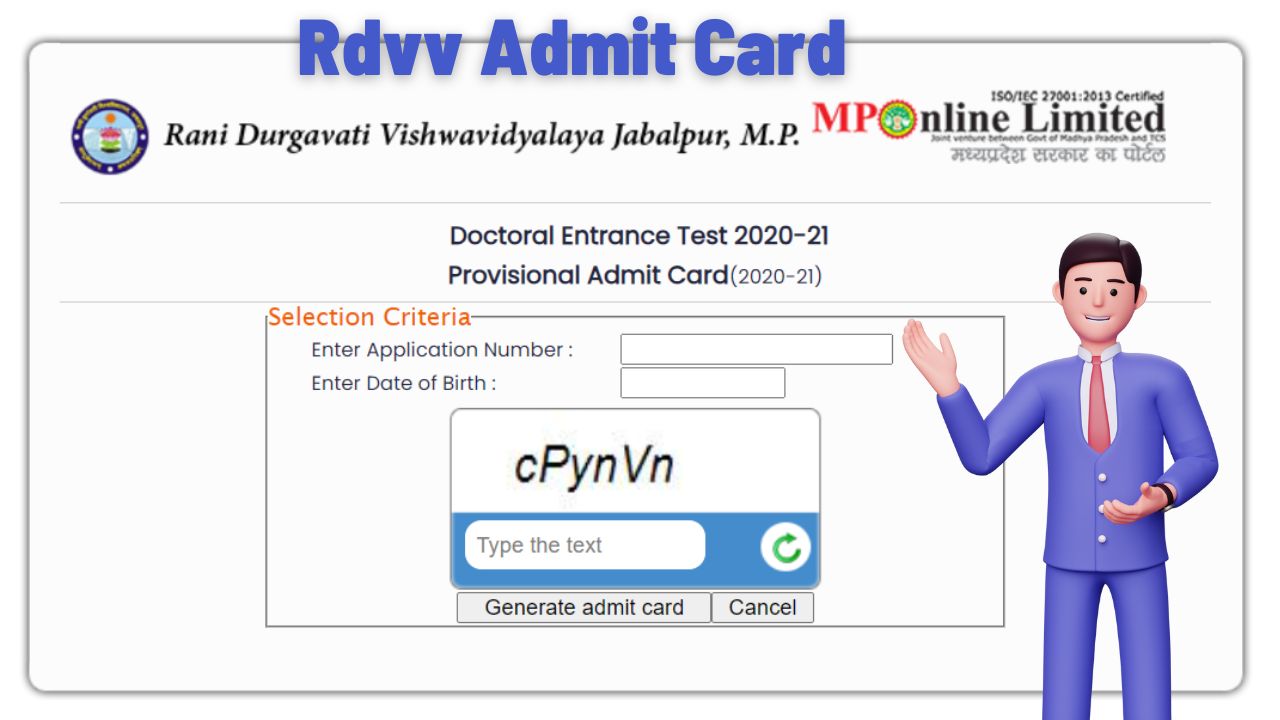 RDVV Admit Card Ba 2nd And 3rd Year, Exam, Merit List,