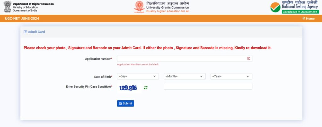 How Can I Download My UGC Net Admit Card